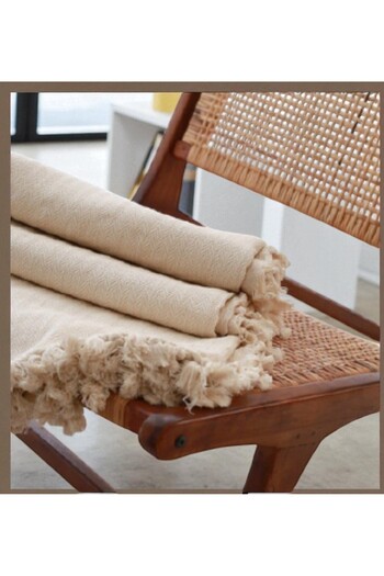 CESSTORE Cotton Hand-Woven Pique, Double Four Season Pique Cover 200 X 240 Cm. Natural