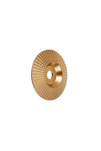 Globalport Retail Set of 2 Rasp Discs 125mm, Conical and Flat, for Flex, Carving and Sanding Wood