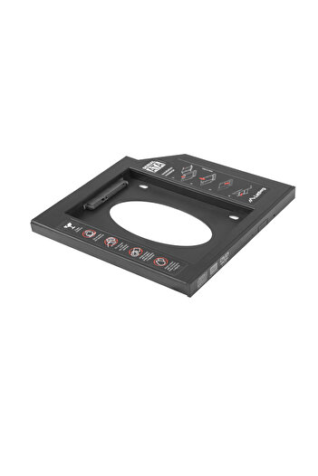 Lanberg HDD Caddy HDD/SSD adapter, for 9.5 mm optical drives, IF-SATA-10
