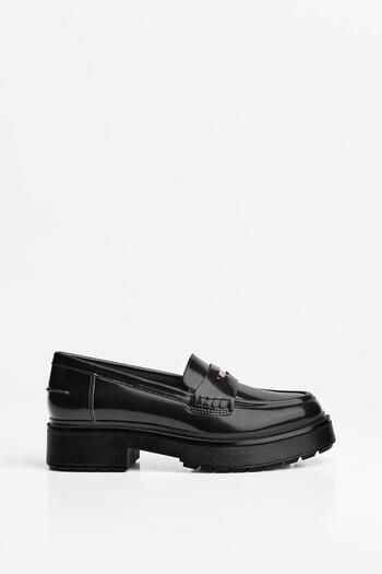 Bershka Chunky sole loafers