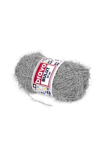 Bravo Bulut Sakal Lif Yarn 100 Gr 100 Meters (Color Code:431) Gray