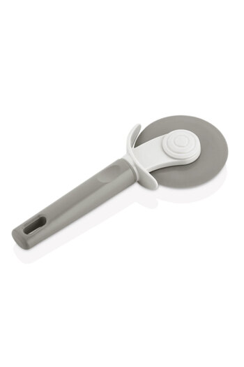 SİHİRLİ AYAKLAR Sturdy Plastic Gray Color Pizza Cutter 21 cm
