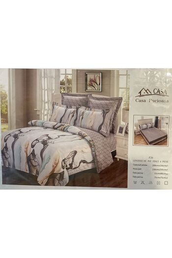 CASA Pucioasa double bed linen set 6 pieces