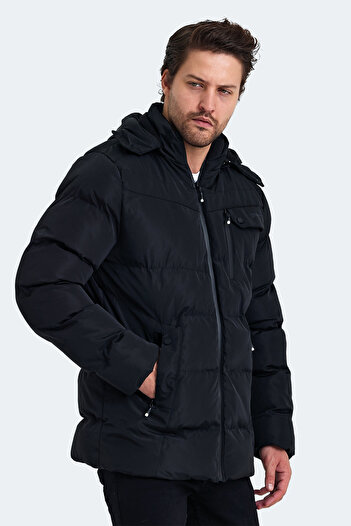 Slazenger GAJA IN Erkek Mont & Kaban Siyah