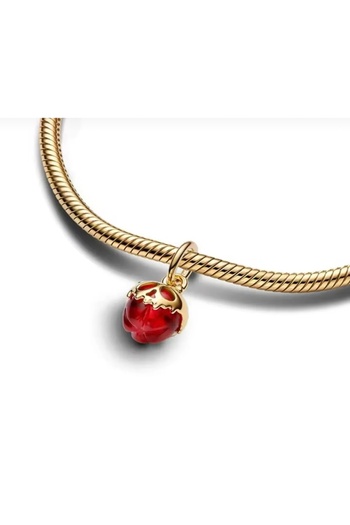 POSEİDONS JEWELLERY Poseidons Jewellery Gümüş Kötü Kalpli Kraliçe Elma Sallantılı Charm