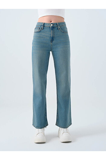 Loft Bella Regular Fit Blue Women's Jean Pants Lf2039973
