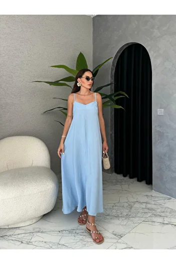 By Merve Darende Soft Touch Modal Adjustable Strap Dress