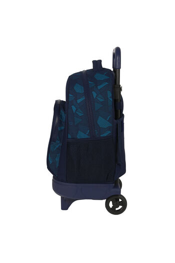 MENDO Eckō Unltd. Peaks Wheeled School Backpack, Navy Blue, 33 x 45 x 22 cm
