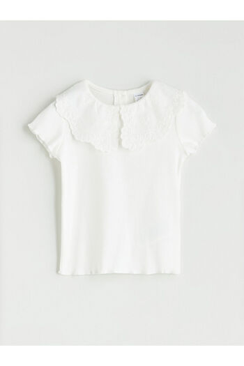 LC Waikiki Lcw Kids Baby Collar Embroidered Girl's Blouse