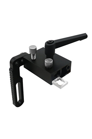 Choice black Miter Track Stop Alloy Steel T Slot Stop, Adjustable Fence Flip Stop Accurate Length Limit Dev