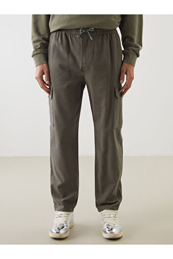 LC Waikiki New Season Comfortable Fit Linen Look Men's Cargo Pants - S5Ek46Z8