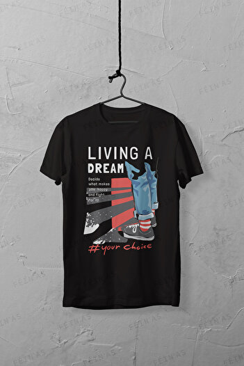 feinas Women's Tshirt - Living a Dream