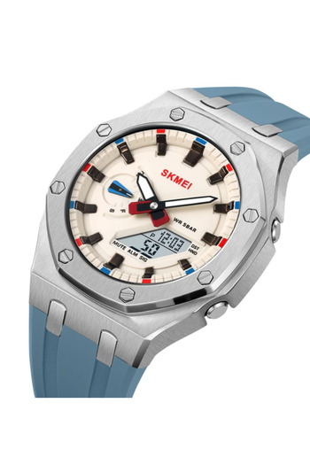 Skmei 2243 Turquoise Color Sports Men's Wrist Watch