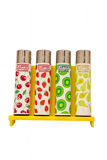 Clipper Summer Fruits Ii 4'lü Koleksiyon Seti + Özel Stand