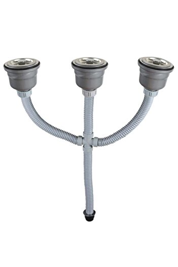 TAFASSELL Triple Sink Strainer Directly Connected