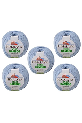 Himalaya Deluxe Bamboo, 5 νήματα, 500 γραμμάρια, νήμα πουλόβερ ζακέτα 124-13