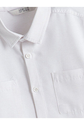 LC Waikiki New Season Linen Mixed Boy's Shirt - S5Jq77Z4