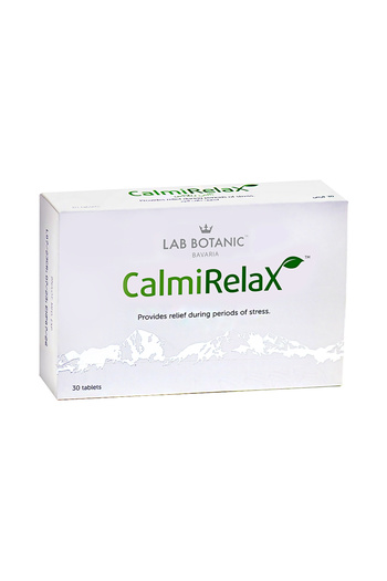 LAB BOTANIC BAVARIA CalmiRelax Vitamin Supplements | Natural Stress Relief Tablets -30