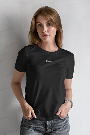 feinas Women's Tshirt - I Offline