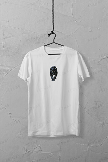 feinas Men's Tshirt - Black Tiger