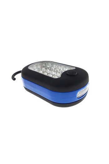 OEM Lampa universala cu 27 led-uri, magnet si carlig de prindere, 95x60x35mm, 3xAAA