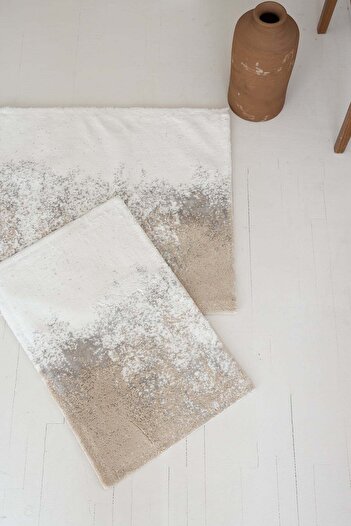 İrya Nera 2-Piece Bath Mat 40X60+60X90 Beige