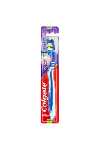 Colgate ZigZag Flexible Medium Toothbrush Assorted Colour 1 pc