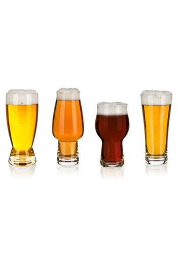 MAISON FORINE Set of 4 mixed craft beer glasses, Craft I