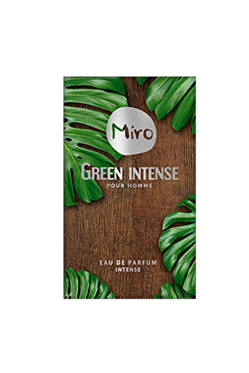 Miro Perfumes Miro Green Intense Eau de Parfum with citrus, gardenia and cedar wood, 75 ml