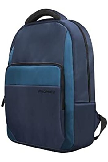 Promate Laptop Backpack, Lightweight Comfortable 15.6” Laptop Backpack with Secure Zippers, Water-