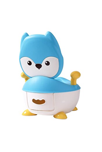 bzstore Potty for Kids,+6 months,Detachable Compartment,with Lid,Non-slip, Plastic, Soft Seat,34.5 x 35 x 23