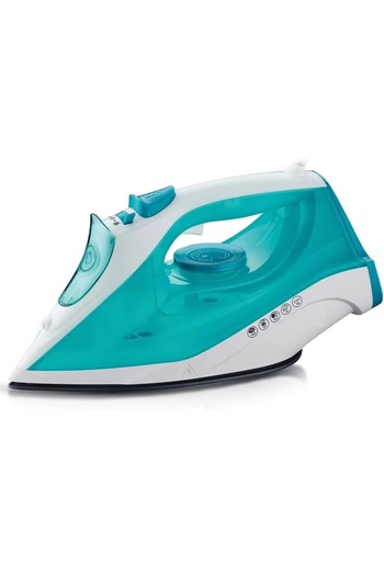 Super Wave 2200W Steam Iron | Ceramic Non-Stick | Steam/Mist/Self-Clean | 450ml Tank for Powerful Ironing