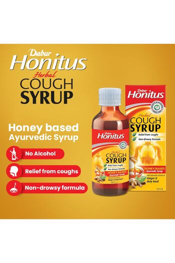 Dabur Honitus Herbal Syrup 100 ml