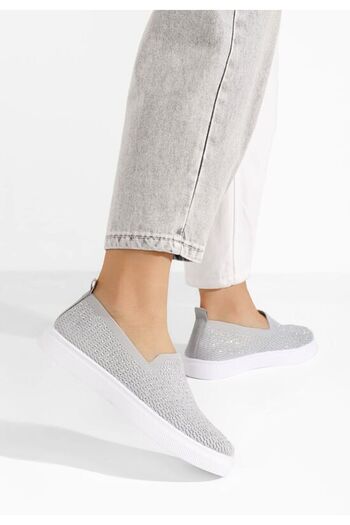 B T Shoes Women's Rihanna espadrilles in gray