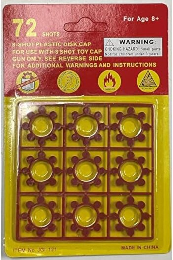 Toybox Amblyopia 9 Rolling Ring Card 72 shots in 1 package