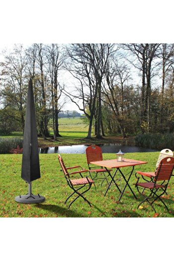 Zizwe sunshade cover, black, oxford fabric, 190 x 26 x 56 cm