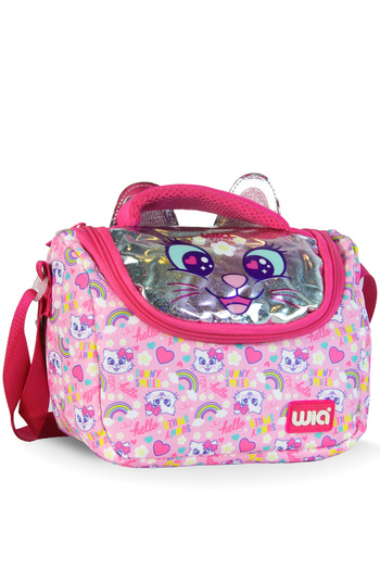 Wia Sweet Cat Girl's Thermos Lunch Box