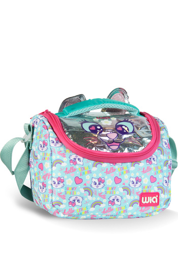 Wia Sweet Cat Girl's Thermos Lunch Box