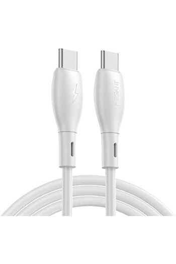 Generic PEGANT USB-C to USB-C Cable Fast Charging Silicone TPE Power Delivery PD Type C Compatible for iPad