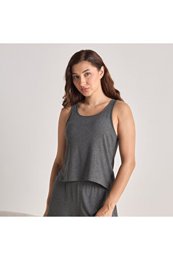 FAV Ribbed Scoop Neck Tank Top
