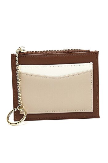 R&B Tan Ladies Card Wallet