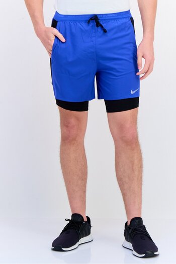 Nike Men Dri-Fit Stride Running Shorts, Blue