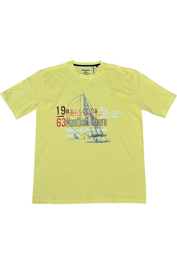 montecarlo Large Size Lycra Combed Cotton T-Shirt