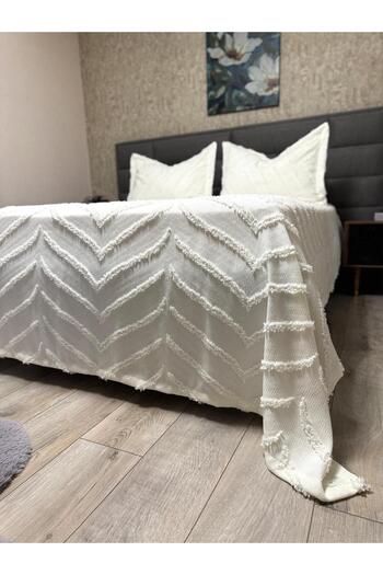 BERRY Concept Nordic Bedspread Double 250/255 cm Beige