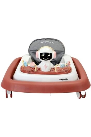 Generic Leno Multi-Function Baby Walker (Grey)