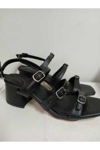 bescobel Women's Mersat Black Patent Leather 3-Stripes Casual Shoes 5cm