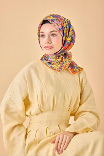 Silk Home Bodrum Pattern Soft Cotton Scarf