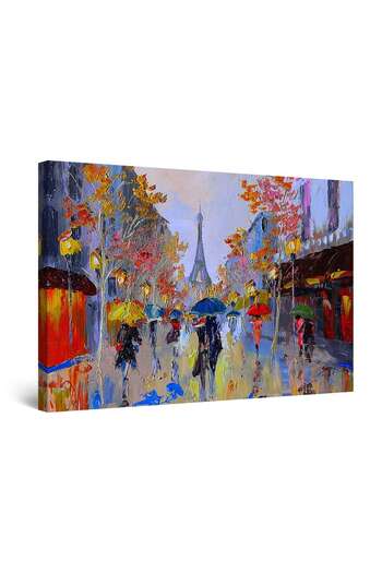 startonight DualView Startonight Painting On the Streets of Paris, 80 cm x 120 cm