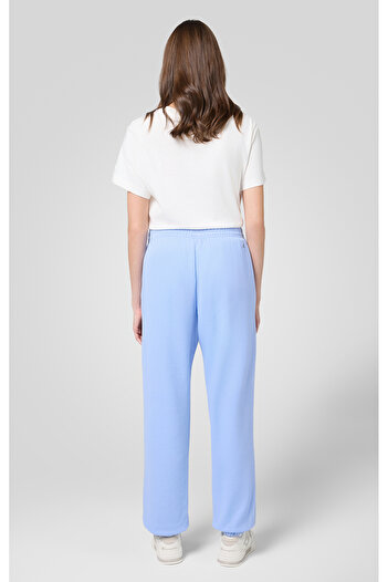 Champion Authentic Pants Elastic Cuff Pants Mavi Kadın Eşofman Altı-117790-BS186
