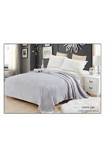 FIONNA.RO Cocolino Thin Blanket UNI - Light Grey